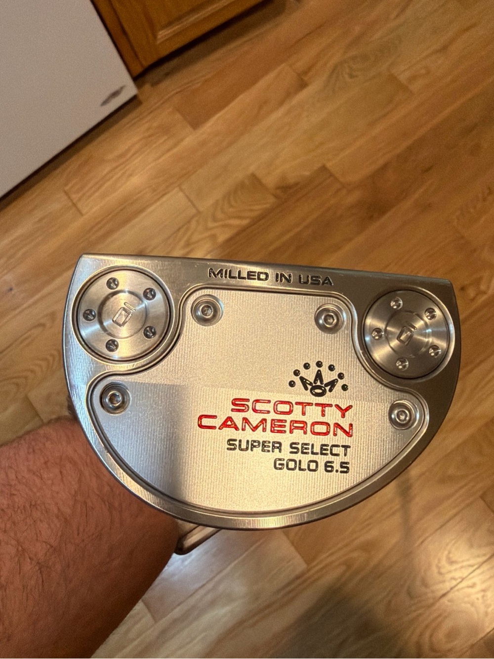 Scotty Cameron Silver Mallet 35” Putter Super Select Golo 6.5 Right-Handed